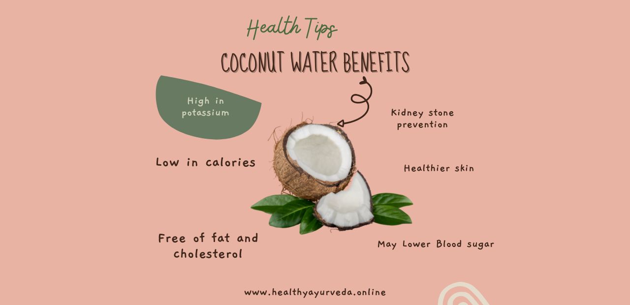 Health Tips Benefits Coconut Oil Instagram Post
