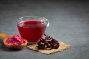Hibiscus and Curry Leaves Mask