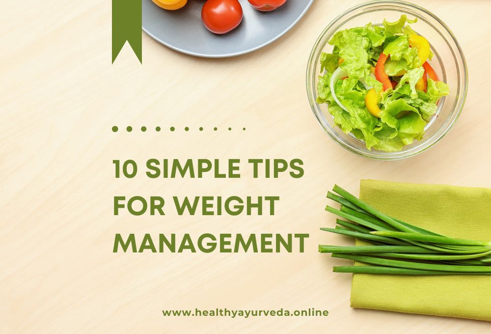 simple tips for weight management
